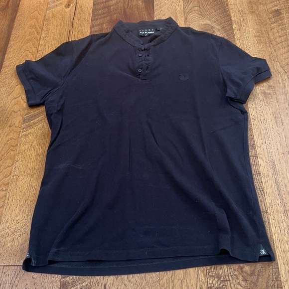 The Kooples Men’s Black Polo Size L - Picture 1 of 6